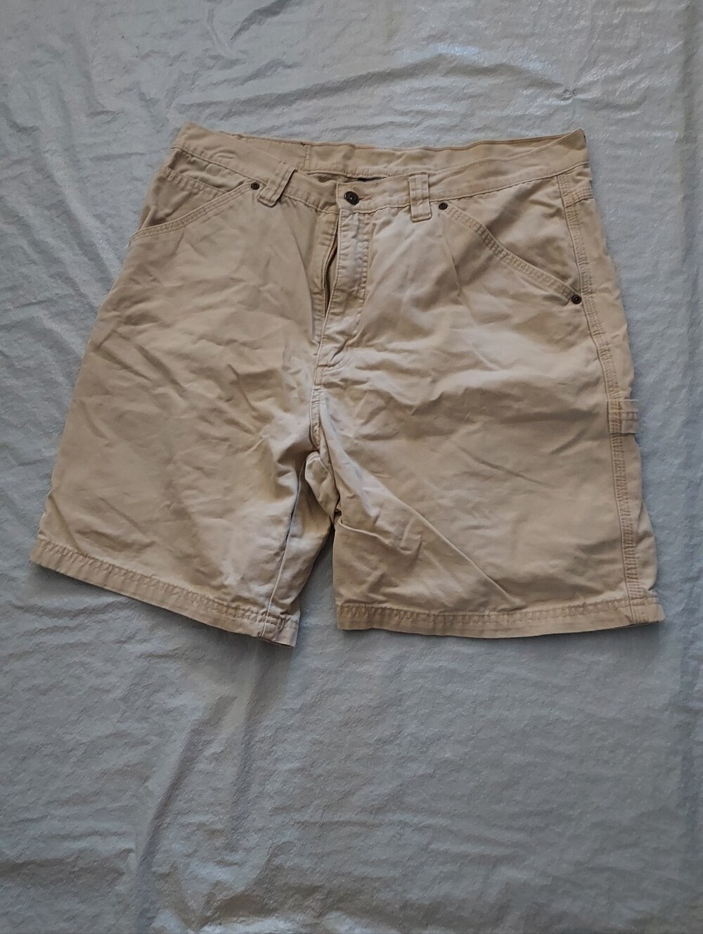 Falls Creek Men's Tan Cargo Shorts
